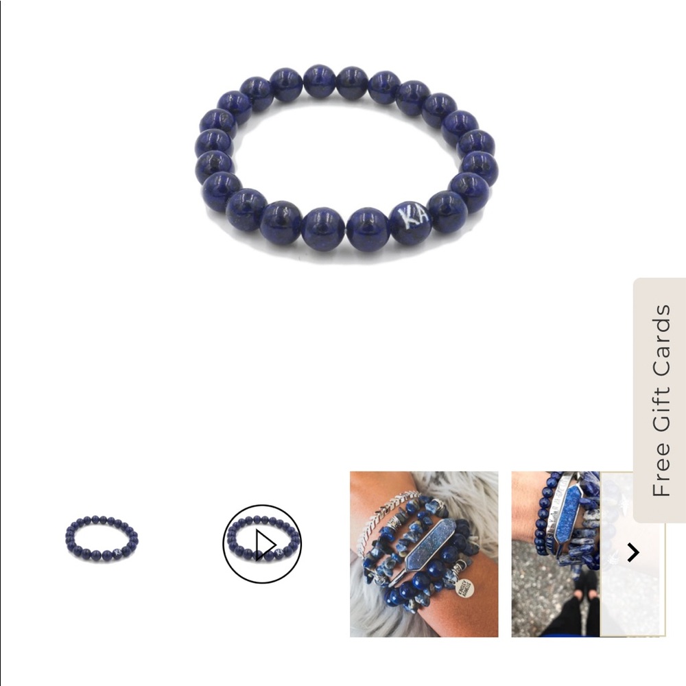 Kinsley Armelle Indigo Bracelet